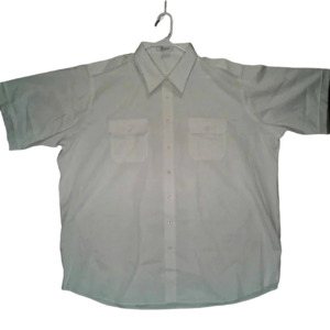 Men's Forsyth White Short Sleeve Dress Shirt NWOT Size  20